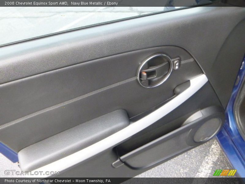 Navy Blue Metallic / Ebony 2008 Chevrolet Equinox Sport AWD