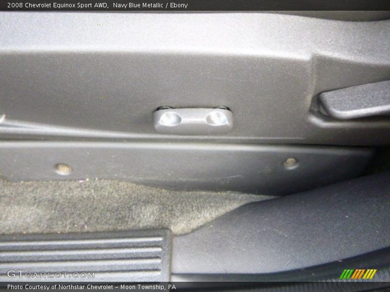 Navy Blue Metallic / Ebony 2008 Chevrolet Equinox Sport AWD