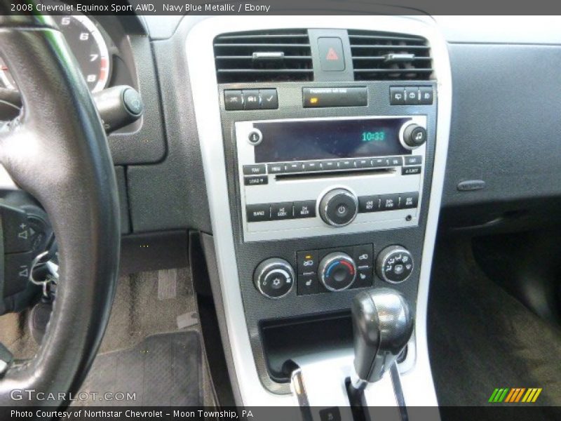 Navy Blue Metallic / Ebony 2008 Chevrolet Equinox Sport AWD