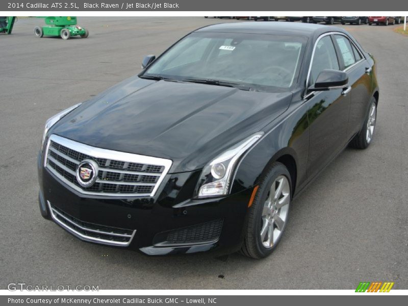 Black Raven / Jet Black/Jet Black 2014 Cadillac ATS 2.5L