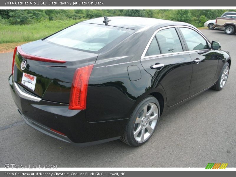 Black Raven / Jet Black/Jet Black 2014 Cadillac ATS 2.5L