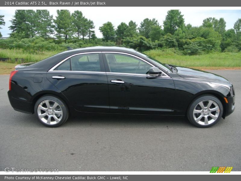 Black Raven / Jet Black/Jet Black 2014 Cadillac ATS 2.5L