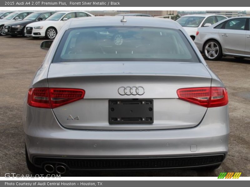 Florett Silver Metallic / Black 2015 Audi A4 2.0T Premium Plus