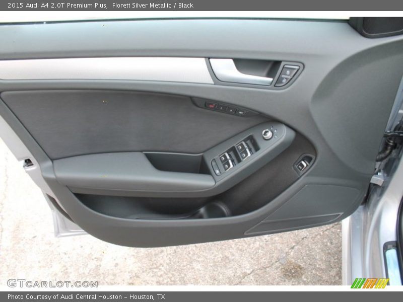 Florett Silver Metallic / Black 2015 Audi A4 2.0T Premium Plus