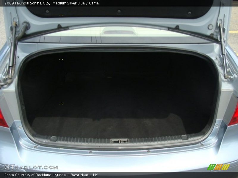 Medium Silver Blue / Camel 2009 Hyundai Sonata GLS