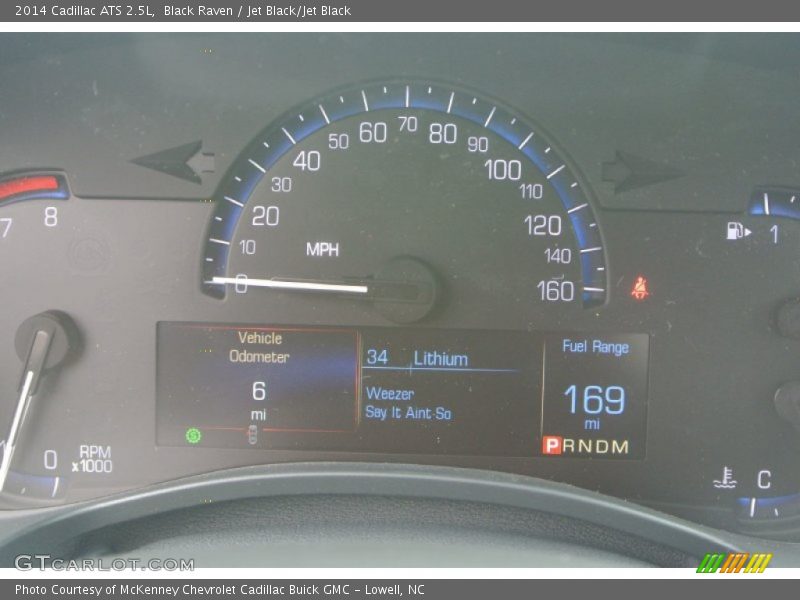 Black Raven / Jet Black/Jet Black 2014 Cadillac ATS 2.5L