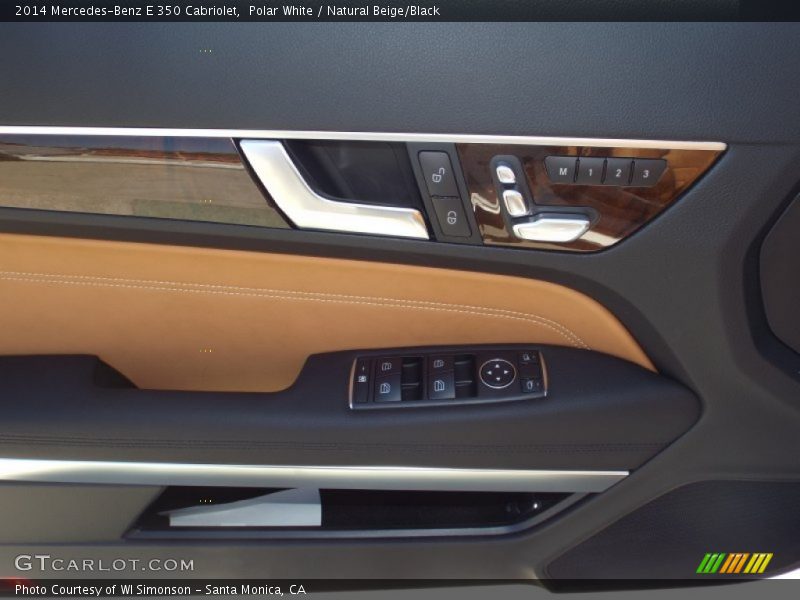 Polar White / Natural Beige/Black 2014 Mercedes-Benz E 350 Cabriolet