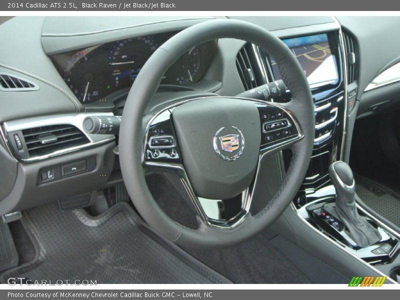 Black Raven / Jet Black/Jet Black 2014 Cadillac ATS 2.5L