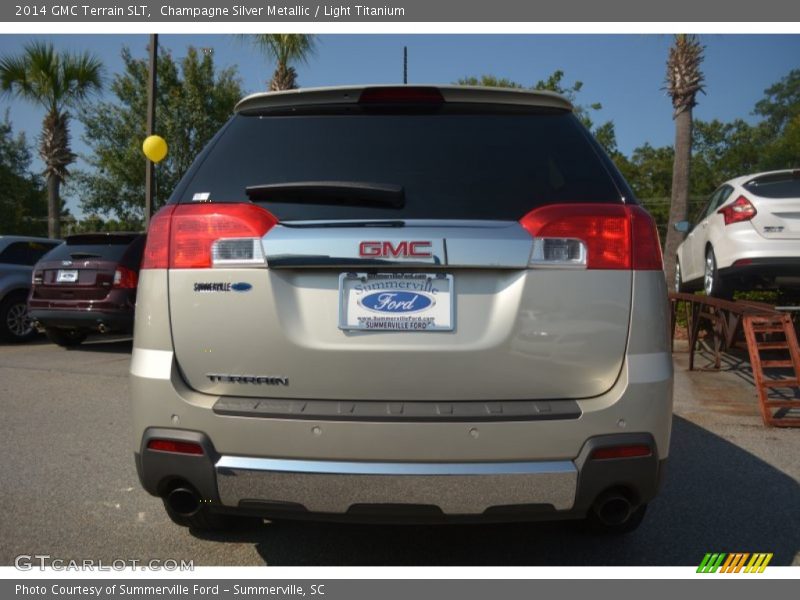 Champagne Silver Metallic / Light Titanium 2014 GMC Terrain SLT