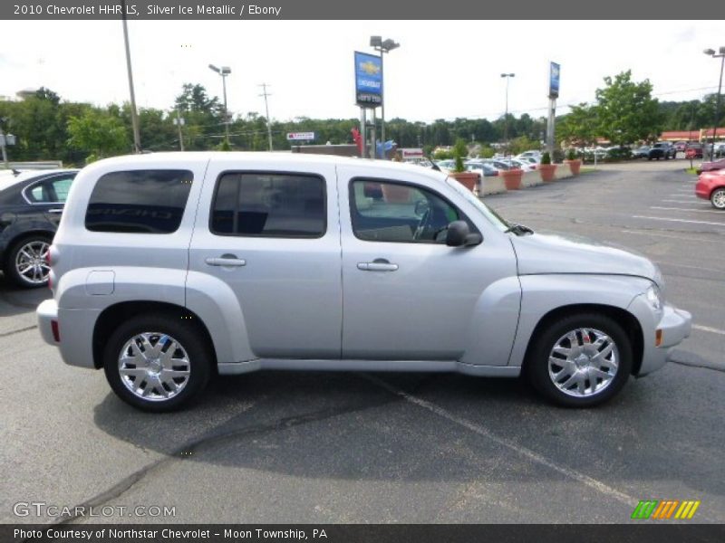 Silver Ice Metallic / Ebony 2010 Chevrolet HHR LS
