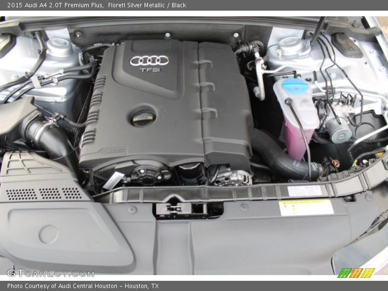  2015 A4 2.0T Premium Plus Engine - 2.0 Liter Turbocharged FSI DOHC 16-Valve VVT 4 Cylinder