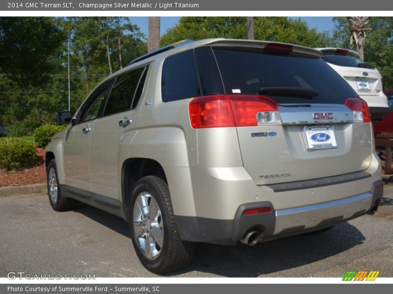 Champagne Silver Metallic / Light Titanium 2014 GMC Terrain SLT