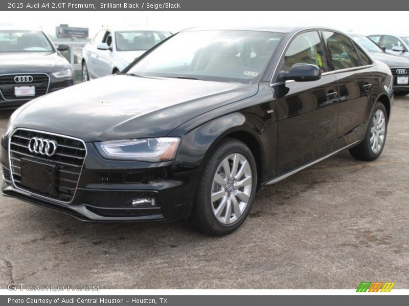 Brilliant Black / Beige/Black 2015 Audi A4 2.0T Premium