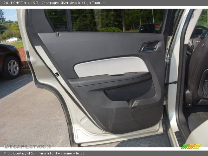 Champagne Silver Metallic / Light Titanium 2014 GMC Terrain SLT