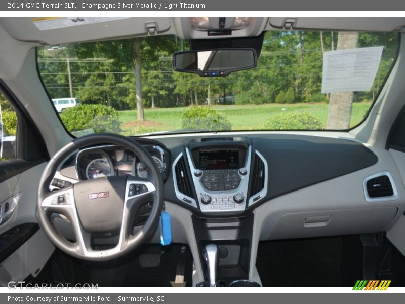 Champagne Silver Metallic / Light Titanium 2014 GMC Terrain SLT
