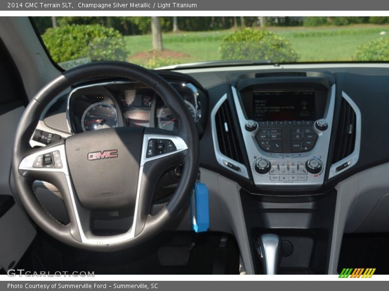 Champagne Silver Metallic / Light Titanium 2014 GMC Terrain SLT