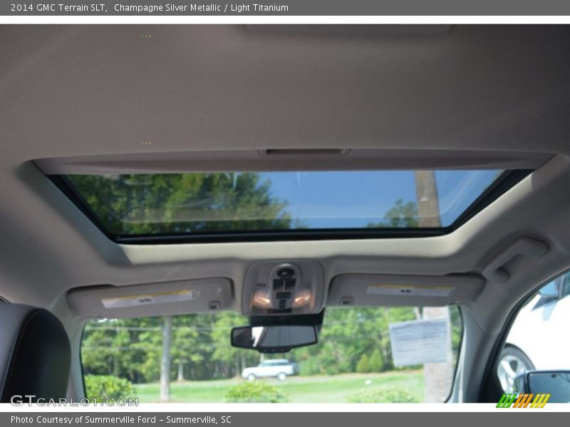 Champagne Silver Metallic / Light Titanium 2014 GMC Terrain SLT