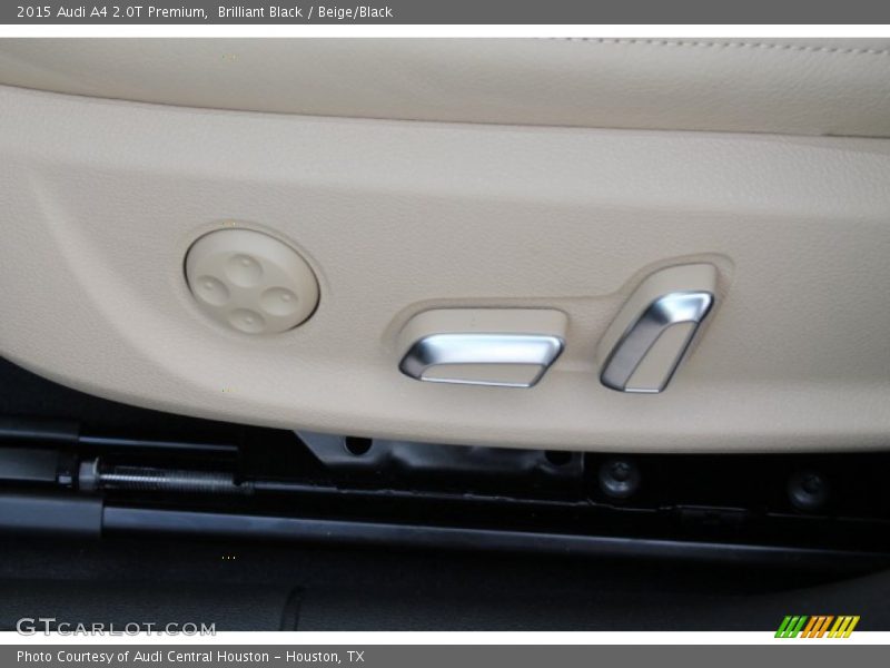 Brilliant Black / Beige/Black 2015 Audi A4 2.0T Premium