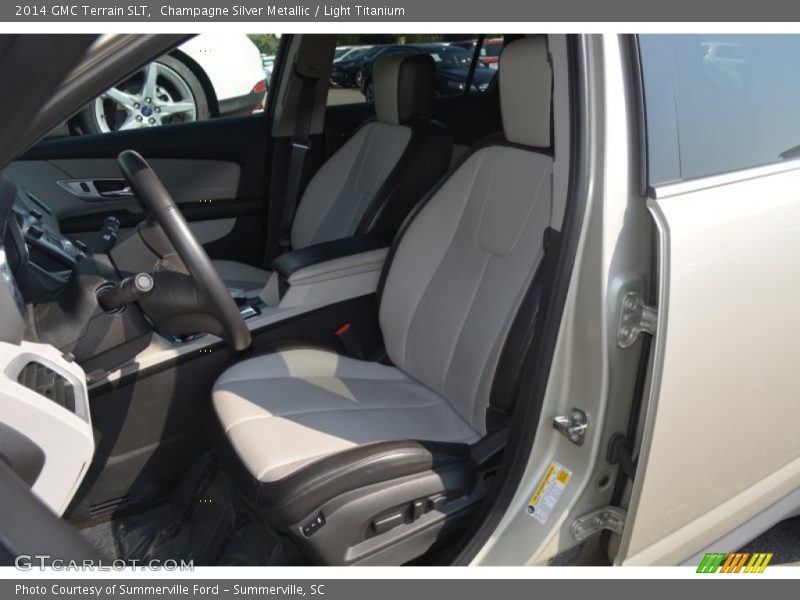Champagne Silver Metallic / Light Titanium 2014 GMC Terrain SLT