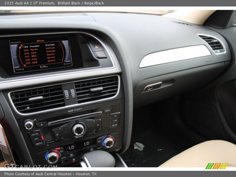 Brilliant Black / Beige/Black 2015 Audi A4 2.0T Premium
