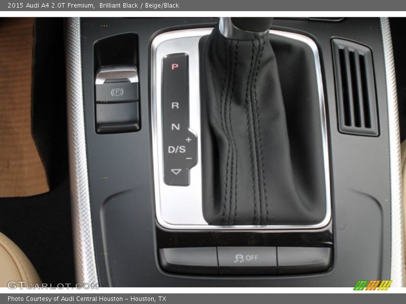 Brilliant Black / Beige/Black 2015 Audi A4 2.0T Premium