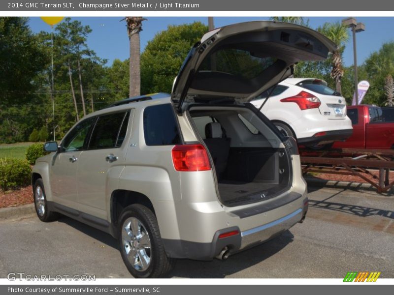 Champagne Silver Metallic / Light Titanium 2014 GMC Terrain SLT