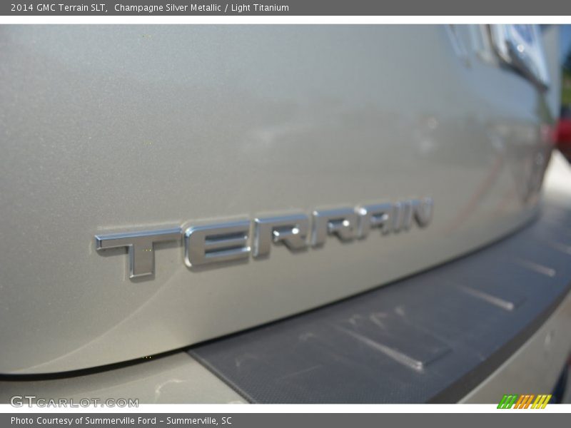 Champagne Silver Metallic / Light Titanium 2014 GMC Terrain SLT