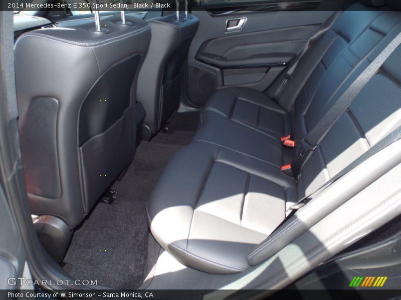 Black / Black 2014 Mercedes-Benz E 350 Sport Sedan