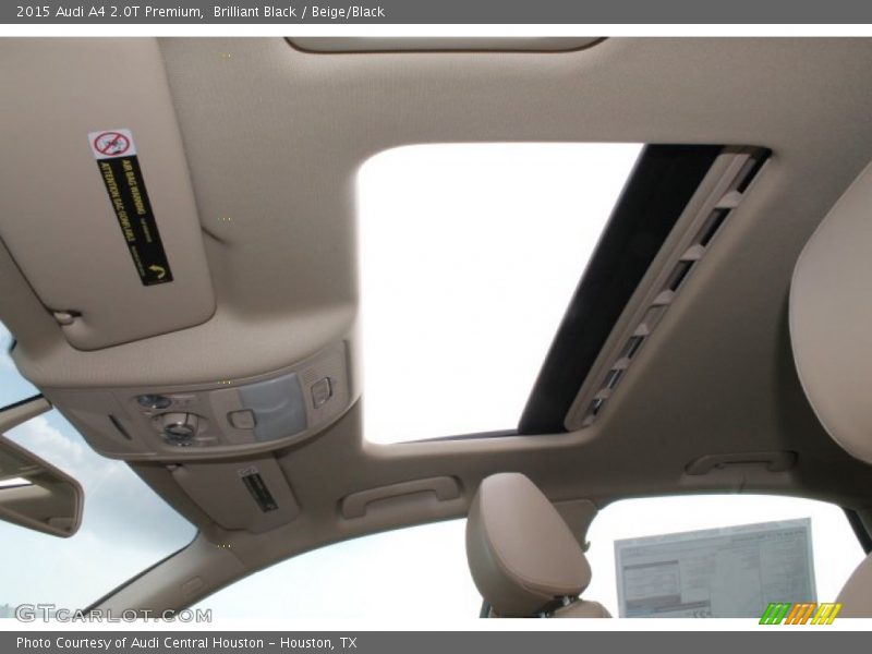 Brilliant Black / Beige/Black 2015 Audi A4 2.0T Premium