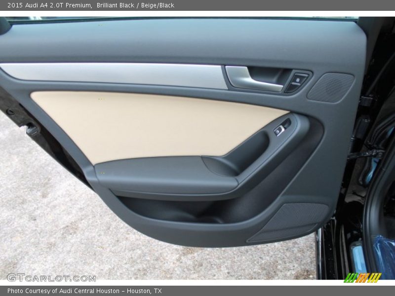 Brilliant Black / Beige/Black 2015 Audi A4 2.0T Premium
