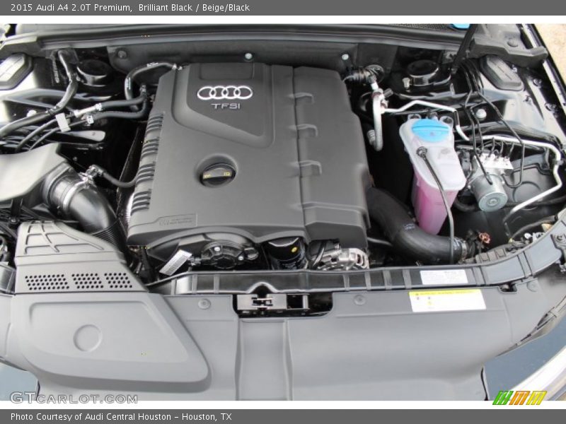 Brilliant Black / Beige/Black 2015 Audi A4 2.0T Premium