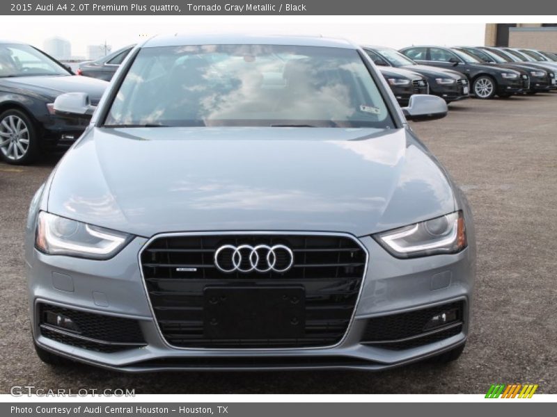 Tornado Gray Metallic / Black 2015 Audi A4 2.0T Premium Plus quattro