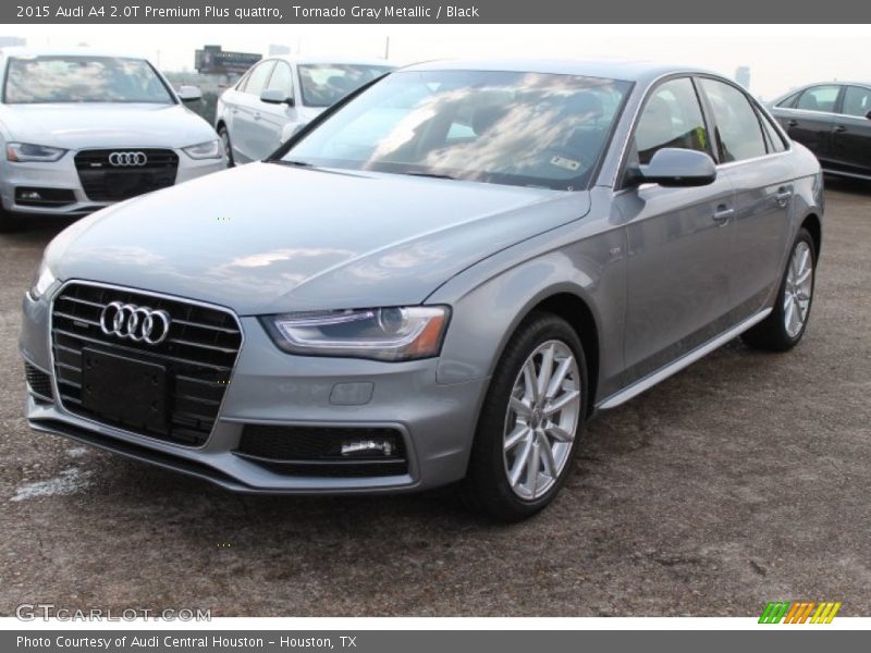 Tornado Gray Metallic / Black 2015 Audi A4 2.0T Premium Plus quattro