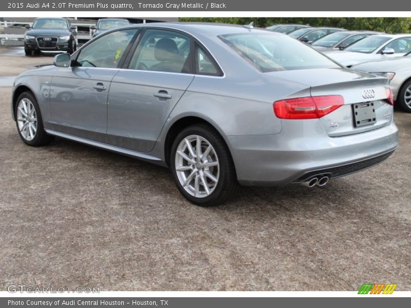 Tornado Gray Metallic / Black 2015 Audi A4 2.0T Premium Plus quattro