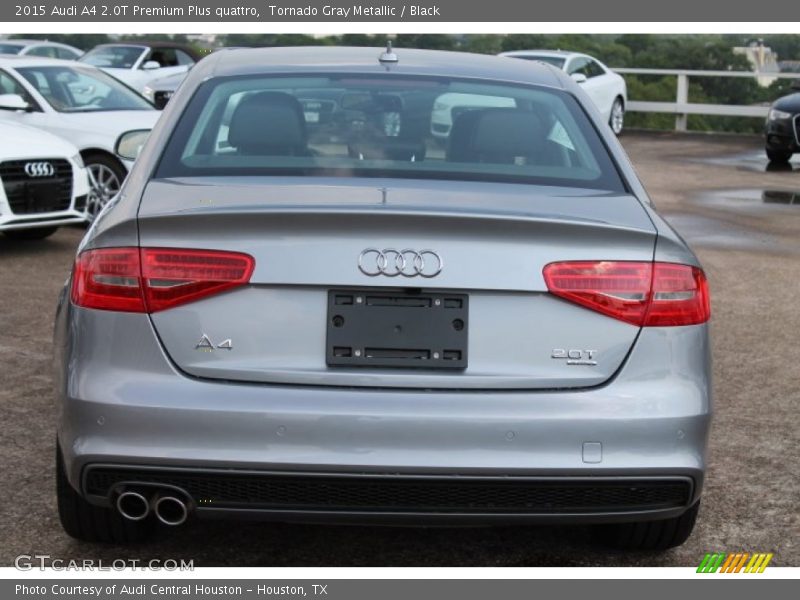 Tornado Gray Metallic / Black 2015 Audi A4 2.0T Premium Plus quattro
