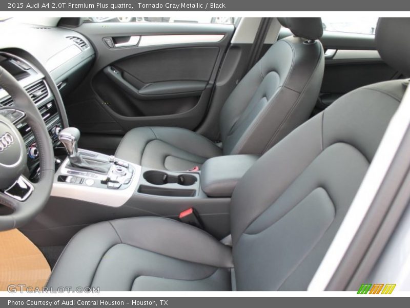 Tornado Gray Metallic / Black 2015 Audi A4 2.0T Premium Plus quattro