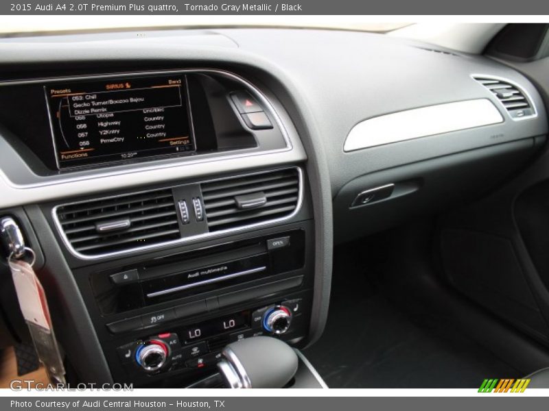 Tornado Gray Metallic / Black 2015 Audi A4 2.0T Premium Plus quattro
