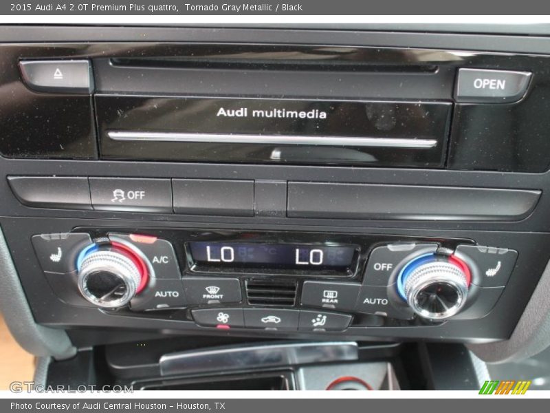 Tornado Gray Metallic / Black 2015 Audi A4 2.0T Premium Plus quattro