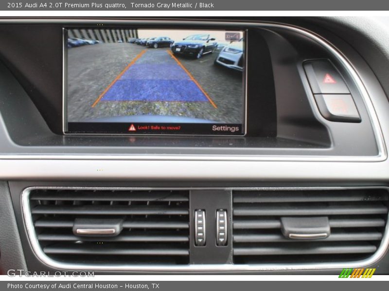 Tornado Gray Metallic / Black 2015 Audi A4 2.0T Premium Plus quattro