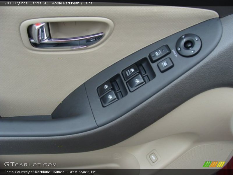 Apple Red Pearl / Beige 2010 Hyundai Elantra GLS