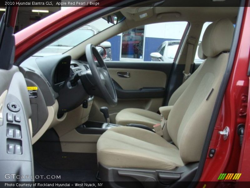 Apple Red Pearl / Beige 2010 Hyundai Elantra GLS