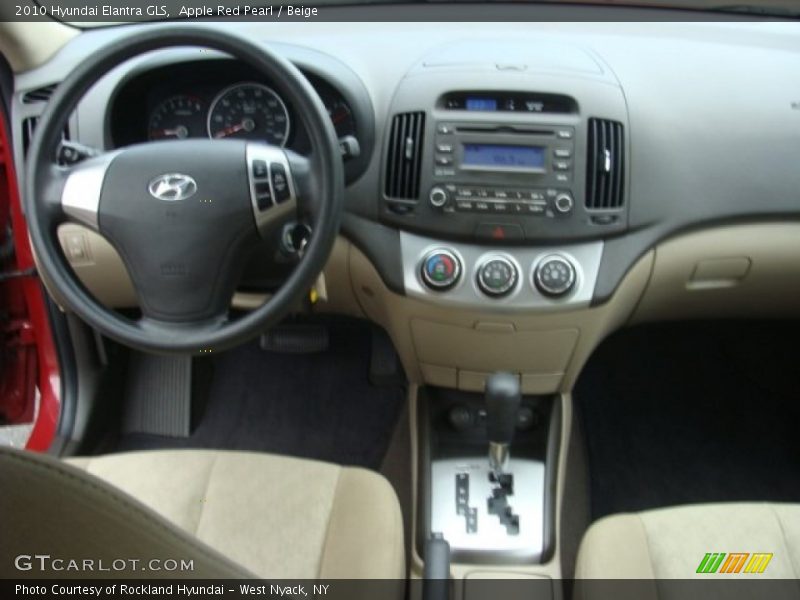 Apple Red Pearl / Beige 2010 Hyundai Elantra GLS