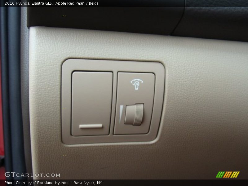 Apple Red Pearl / Beige 2010 Hyundai Elantra GLS