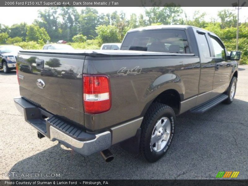 Dark Stone Metallic / Tan 2006 Ford F150 XLT SuperCab 4x4