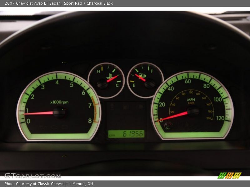  2007 Aveo LT Sedan LT Sedan Gauges