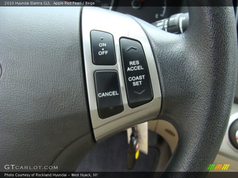 Apple Red Pearl / Beige 2010 Hyundai Elantra GLS