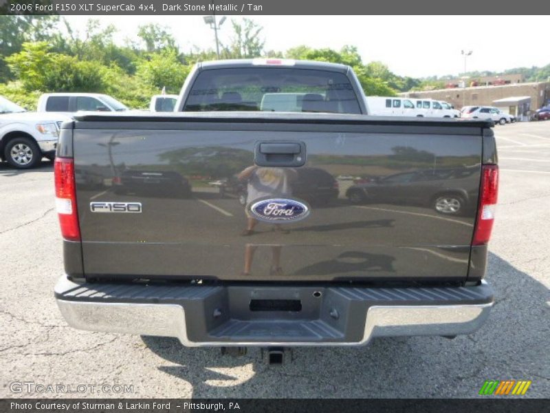 Dark Stone Metallic / Tan 2006 Ford F150 XLT SuperCab 4x4