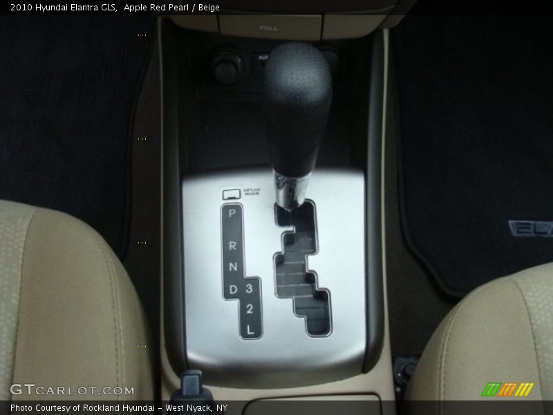 Apple Red Pearl / Beige 2010 Hyundai Elantra GLS
