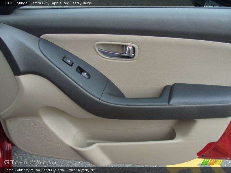 Apple Red Pearl / Beige 2010 Hyundai Elantra GLS