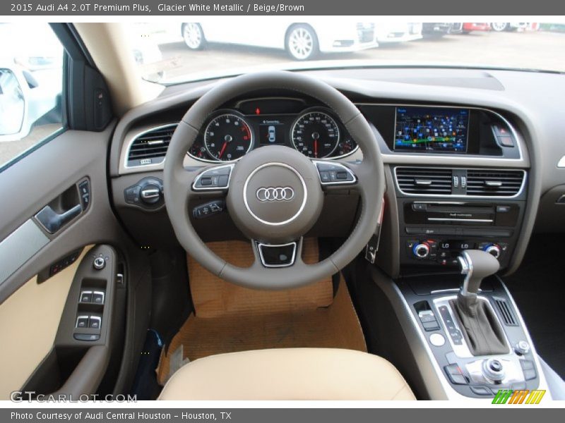 Dashboard of 2015 A4 2.0T Premium Plus